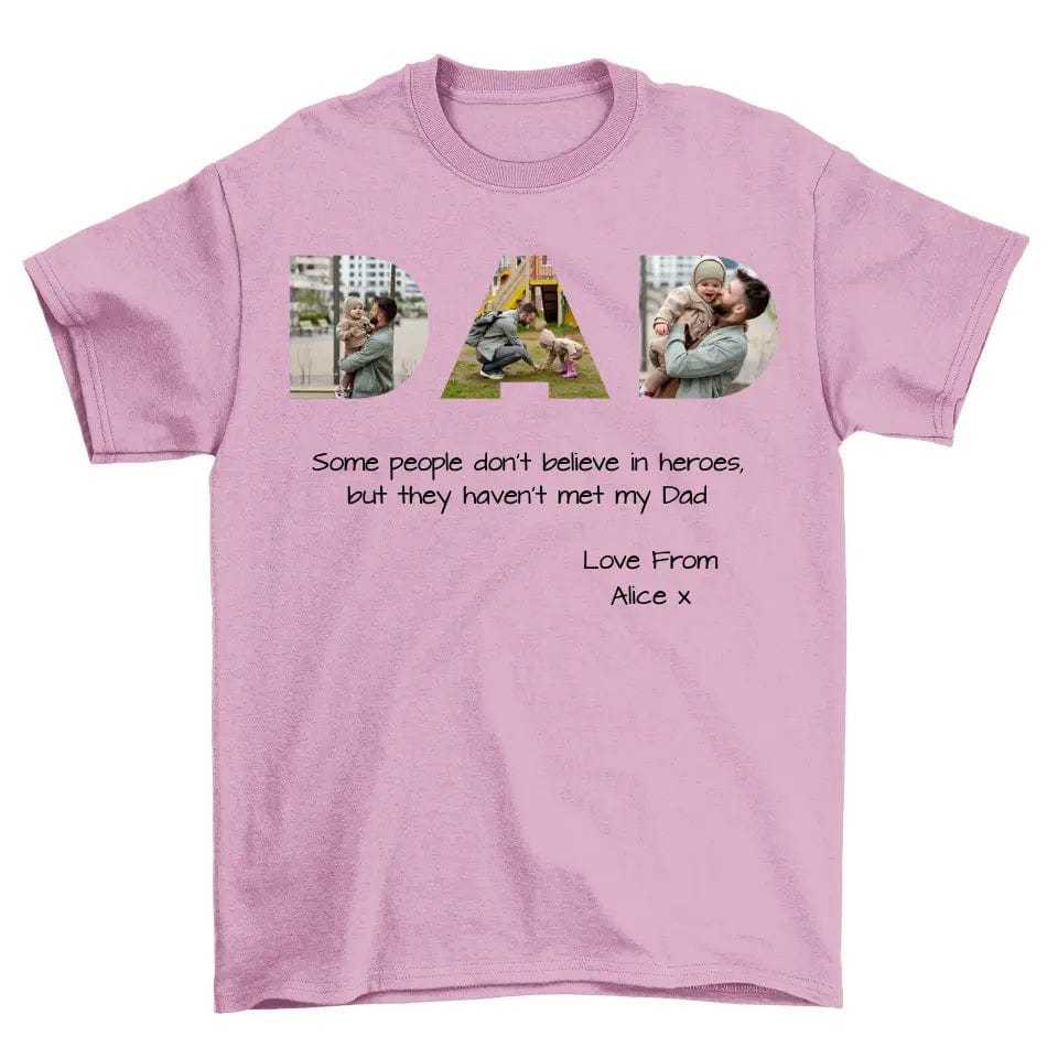 Dad Photo Upload T-Shirt